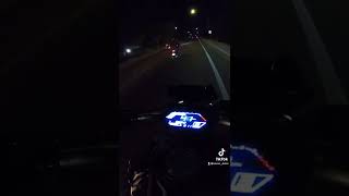 Motorcycle ride home from Sacramento