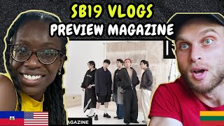 REACTION TO SB19 VLOGS - Preview Magazine | FIRST TIME WATCHING