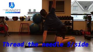 upper back Mobility for runners