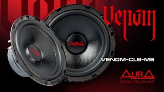 Мидбасовая SQ акустика AurA VENOM-CL6-MB