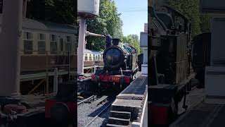 Thirsty Work 100 year old Great Western "Goliath" Having a Drink