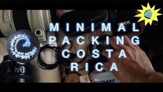 Minimal Packing Costa Rica