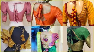 ❤️easy to stitch gorgeous dori back neck blouse design 2023/blouse ki design/blouse back neck design