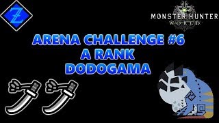 Monster Hunter: World - Arena Challenge 6: Dodogama - A RANK (No Commentary)