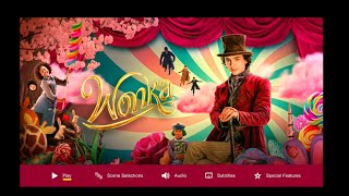 Wonka (2023) - Blu-Ray Menu Walkthrough