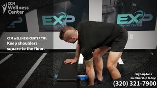 CCM Wellness Center - Dumbbell Series Week 1 - 3-Point Dumbbell Row