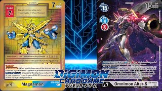 Digimon Card Game Gameplay: Armor Rush Vs Alter-S