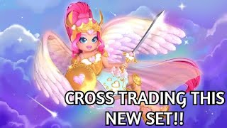 TRADING THE NEW VALKYRIE SET ON ROYALE HIGH FOR ADOPT ME HIGH/MID TIER PETS!! (CHECK FULL VIDEO)