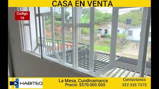 Casa Urbana En Venta - La Mesa Cundinamarca