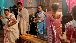 assamese wedding video🌺dora nuwara xmoi ata video🌺#bride #wedding