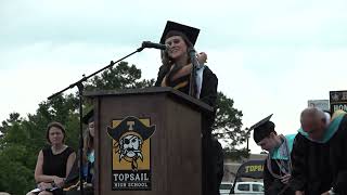 Topsail High School 2023 graduation