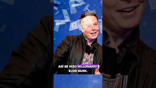 ¿Cómo se hizo Millonario Elon Musk? ¿Cómo se convirtió en la persona más rica del mundo? 😱🚀 #SHORTS