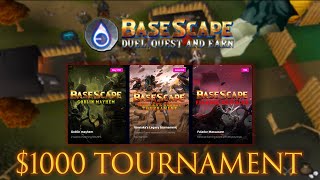 First CRYPTO RSPS?! $1000 Tournament TODAY! BaseScape RSPS