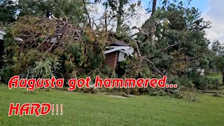 Augusta GA devestated by Hurricane Helene