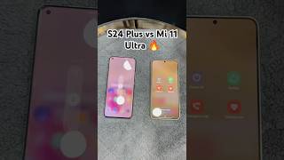 Xiaomi Mi 11 Ultra Vs Galaxy S24 Plus reboot test!#samsung #vs #xiaomi #trending #viralvideo #shorts