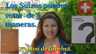 Como votan los Suizos? | Los Suizos pueden votar de 3 maneras - Peruana en Suiza