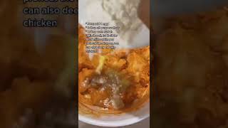 How To Make Airfried Chicken 65 Recipe, Easiest Way, Cooking hacks, #shorts #cooking #short