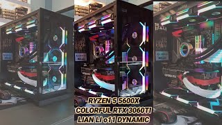 RYZEN 5 5600X x COLORFUL RTX 3060TI x  LIAN LI o11 DYNAMIC #shorts