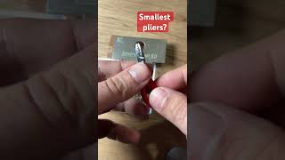 The quest for mini pliers #edctools #diy #edc