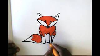 HOW TO DRAW A FOX