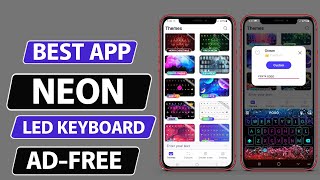 Best Free Neon Led Keyboard App for Android