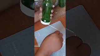 Decorações com Garrafas de Vidro - Tutoriais de Artesanato