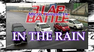 COMPACT CARS RAIN TRACK BATTLE