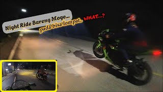 Night Ride Bersama 2 Moge...#motovlog