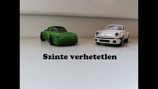 Összehasonlítás: Porsche 934 - Hot Wheels vs Majorette (HUN)