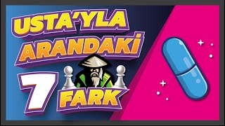 Usta ile Arandaki 7 Fark | Satrançta Usta Amatör Farkı | Mavi Hap Serisi #6 | Satranç Ustaları