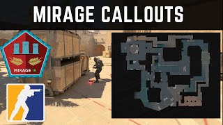 Callouts on Mirage CS2