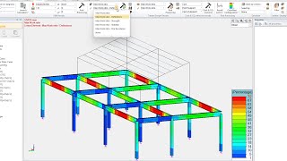 Advance Design 2024.1 - Get a quicker understanding of components at risk.