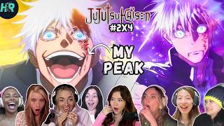 [Girls React] GOJO LOSES IT!!😱🔥 Jujutsu Kaisen Season 2 Episode 4 Reaction Mashup