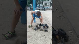 Работа полного привода 6×6 #offroad машина капает всеми колёсами #rccar #automobile