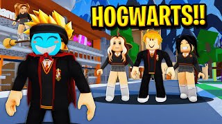 Joining My House at Wizard School in Brookhaven RP!! (a Roblox Movie)