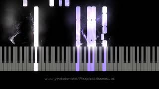 Ed Sheeran "Photograph" Piano Version, Tutorial, Sheet Music