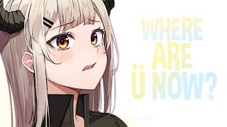 Nightcore - Where Are Ü Now (Lyrics)