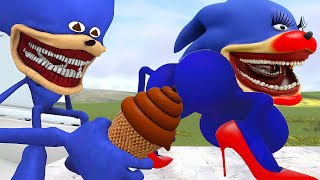 NEW SHIN SONIC TAPES LOVE STORY! THE SONIC TAPES ANIMATION In Garry's Mod!