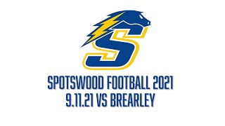 Spotswood High School Football vs David Brearley | 9.11.21 | 1:00pm