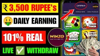 How To Earn Money From WINZO APP 2024 🤑 | Winzo App Tips & Tricks | Winzo App Se Paise Kaise Kamaye