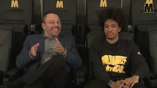 Angelo Stuart Interview - Men's Basketball Media Day 2023-24