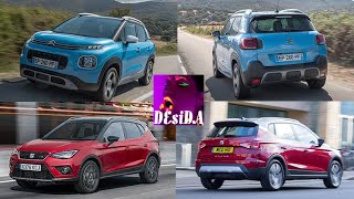 2021 Citroen C3 Aircross vs 2021 Seat Arona (technical comparison)