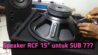 Review Dan Ceksound Speaker RCF 15 inch