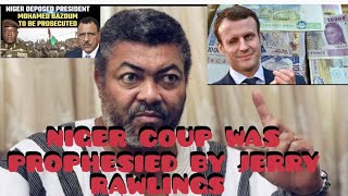 NIGER COUP WAS PROPHESIED BY JERRY RAWLINGS