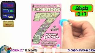 Zdrapka # 817 Diamentowe 7 / WYGRANA