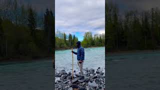 Alaskan vibes! #travel #vlog #asmr #asmrnaturesounds #river #nature #riverbanks