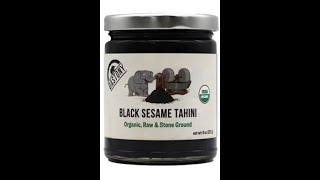 Dastony - Part 2: 100% Organic, Raw and Stone Ground Nut and Seed Butters - Black Sesame Tahini