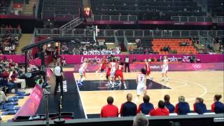 Olympic Basketball - USA v Czech Republic  3.8.12