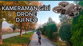 DJI NEO DRONE TAKİP ÖZELLİĞİ | BİSİKLET TURU İLE TEST ETTİM #djineo #nature #follow 🌲🌿