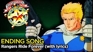 Galaxy Rangers Ending Music (Trip Down Memory Lane) #galaxyrangers